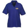 View Image 1 of 2 of Soft Touch Pique Y-Placket Sport Shirt - Ladies' - Full Colour