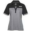 View Image 1 of 3 of Mack Performance Colourblock Polo - Ladies' - 24 hr