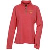 View Image 1 of 3 of Taza 1/4-Zip Performance Pullover - Ladies' - 24 hr