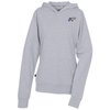 View Image 1 of 3 of Howson Hooded Lightweight Sweatshirt - Ladies' - Embroidered - 24 hr