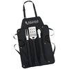 View Image 1 of 3 of Super Grill Apron BBQ Set