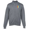 View Image 1 of 3 of Cotton Blend Full-Zip Sweater - Men's
