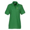 View Image 1 of 3 of Lightweight Pique Blend Polo - Ladies'