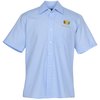View Image 1 of 3 of Broadcloth Short Sleeve Dress Shirt - Men's
