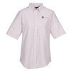 View Image 1 of 2 of Easy Care Short Sleeve Stripe Oxford Shirt - Ladies'