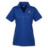 View Image 1 of 3 of Dry-Mesh Hi-Performance Johnny Collar Polo - Ladies'