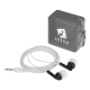 View Image 1 of 5 of Sound Off Ear Buds with Phone Stand Keychain - Closeout