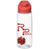 View Image 1 of 8 of Clear Impact Flair Bottle with Flip Carry Lid - 26 oz. - Shaker