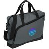 View Image 1 of 4 of Tranzip 15" Laptop Briefcase Bag - Embroidered