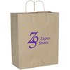View Image 1 of 3 of Sealable Kraft Paper Shopper - 16" x 13"