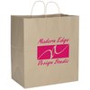 View Image 1 of 3 of Sealable Kraft Paper Shopper - 16-1/4" x 14-1/2"