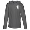 View Image 1 of 3 of Zone Performance Hooded Tee - Youth - Screen