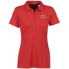 View Image 1 of 3 of Acadia Cotton Jersey Polo - Ladies'