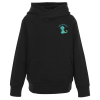 View Image 1 of 3 of Dayton Cross Neck Hoodie - Youth - 24 hr