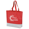 View Image 1 of 2 of Matte Laminated Colour Block Tote
