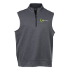 View Image 1 of 3 of Twill Knit Stretch 1/4-Zip Vest