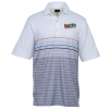 View Image 1 of 3 of Greg Norman Play Dry Micro Lux Print Polo