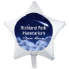 View Image 1 of 2 of Full Colour Foil Balloon - 17" - Star