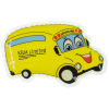 View Image 1 of 2 of Shaped Mini Aqua Pearls Hot/Cold Pack - School Bus