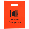 View Image 1 of 1 of Die Cut Handle Plastic Bag - 12" x 9"