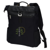 View Image 1 of 2 of Charlie 12 oz. Cotton Laptop Backpack - Embroidered