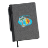 View Image 1 of 3 of Nomad Heathered Notebook with Pen