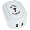 View Image 1 of 5 of Delray Light-Up USB Wall Charger