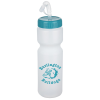 View Image 1 of 2 of Value Water Bottle with Straw Lid - 28 oz. - White