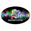 View Image 1 of 1 of Full Colour Static Decal - Oval - 3" x 5"