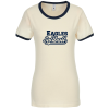 View Image 1 of 3 of Next Level Cotton Ringer T-Shirt - Ladies' - Screen