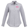 View Image 1 of 3 of Thurston Wrinkle Resistant Cotton Shirt - Ladies' - 24 hr