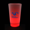 View Image 1 of 8 of Light-Up Frosted Glass - 17 oz. - Multicolour