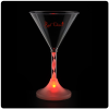 View Image 1 of 8 of Martini Glass with Light-Up Spiral Stem - 6 oz.
