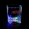 View Image 1 of 5 of Rounded Cube LED Whiskey Rocks Glass - 8 oz.