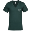 View Image 1 of 3 of American Apparel Fine Jersey V-Neck T-Shirt - Colours