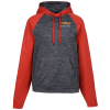 View Image 1 of 3 of Dynamic Heather Two-Tone Hoodie