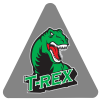 View Image 1 of 1 of Full Colour Static Decal - Triangle - 8"