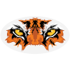 View Image 1 of 1 of Full Colour Static Decal - Oval - 3" x 5-1/2"