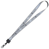 View Image 1 of 2 of Reflective Lanyard - 3/4" - 32" - Metal Lobster Claw
