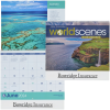 View Image 1 of 3 of World Scenes with Recipes Calendar