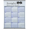 View Image 1 of 2 of Two-Colour Span-A-Year Wall Calendar