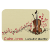 View Image 1 of 1 of Savannah Metal Name Badge - 2" x 3" - Jeweler's Pinback