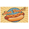 View Image 1 of 1 of Full Colour Sticker - Rectangle - 2-3/4" x 4-3/4"