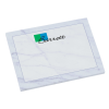 View Image 1 of 3 of Souvenir Designer Sticky Note - 3” x 4” - Marble - 50 Sheet