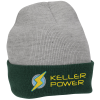View Image 1 of 1 of Two-Tone Cuffed Knit Beanie