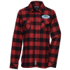 View Image 1 of 3 of Roots73 Sprucelake Flannel Plaid Shirt - Ladies'