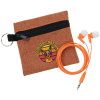 View Image 1 of 6 of Ridge Line Ear Bud Pouch