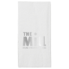 View Image 1 of 1 of Dinner Napkin - 3-ply - 1/8 Fold - White - Foil