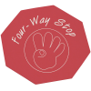 View Image 1 of 1 of High-Density Pulpboard Coaster - Octagon - Colour
