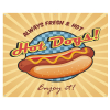 View Image 1 of 1 of Value Indoor Banner - 4' x 5' - 24 hr